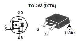 IXTA2N80P, Стандартный N-канальный силовой MOSFET
